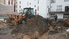 &bdquo;Gintaro&ldquo; baseino rekonstrukcija įsibėgėjo. Darbus užbaigti ketinama iki kitų metų kovo.