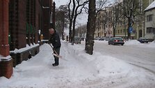 Klaipėdos gatvėse eismo sąlygos &ndash; sudėtingos.