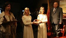 Kultūros magistrai apdovanojami per i&scaron;kilmingą ceremoniją Klaipėdos Piliavietėje.