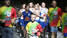 į atidarymo &scaron;ventę įsiliejo ir krep&scaron;inio akcija &bdquo;Varom už Lietuvą&ldquo;.  