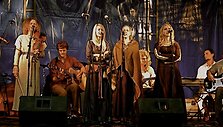 &Scaron;ventėje koncertuos modernaus folkloro grupė &bdquo;Gyvata&ldquo;. 