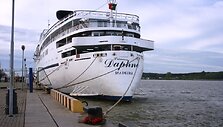 Kruizinis laivas &bdquo;Princess  Daphne&ldquo; Klaipėdos uoste