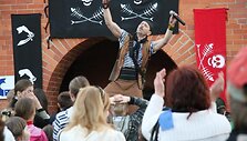 Jūrų muziejuje &scaron;eimininkaus piratai