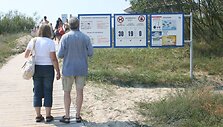 Sekmadienį Nidoje termometrai rodė 30 laipsnių &scaron;ilumos.