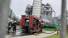 Gaisras bendrovėje &bdquo;Klaipėdos mediena&ldquo;