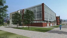 Būsimasis Klaipėdos universiteto laboratorijų kompleksas.