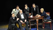 Klaipėdos Žvejų rūmuose bus rodomas premjerinis P.Gaidžio spektaklis &bdquo;Viskuo kaltas teatras&ldquo;.