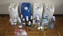 Palangoje viename garaže aptikta nelegaliai įsigyto alkoholio ir cigarečių. 