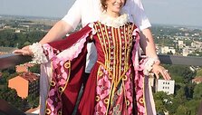 Aktorė Virginija Kochanskytė su savo vyru Arūnu Sakalausku