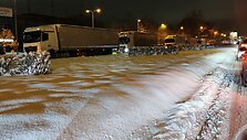 Antradienį Klaipėdos keliai tapo nei&scaron;važiuojami