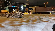 Antradienį Klaipėdos keliai tapo nei&scaron;važiuojami