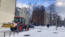 Sniegas Klaipėdoje