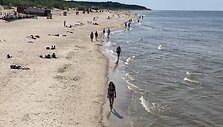 Prie jūros žmonių netrūksta