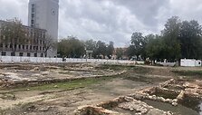 Atgimimo aik&scaron;tėje dėl vandens sankaupų negali dirbti ekspertai