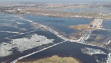 Potvynis &Scaron;ilutės kra&scaron;te.  2026 m. Kovo 13 d. 