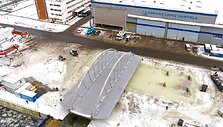 Vakarų laivų gamykloje pagamintas unikalus tiltas
