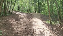 Kretingoje įrengiamas didžiausias Lietuvoje kalnų dviračių parkas