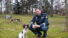 Naujoji pareigūnų kolegė &ndash; spanielė Mėta