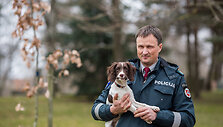 Naujoji pareigūnų kolegė &ndash; spanielė Mėta