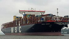 Į Klaipėdą savaitgalį atplauks didžiausias kada nors iki &scaron;iol buvęs laivas -400 metrų ilgio "MSC Ingy".