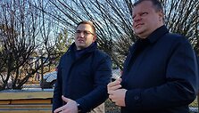 Premjeras apsilankė Stančikų name ir patikino, kad &scaron;ie gali būti ramūs dėl savo ateities.