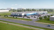 Klaipėdiečiai nutarė įgyvendinti analogų Baltijos &scaron;alyse neturintį projektą: universalų 7500 kv. m ploto gamybinį pastatą &bdquo;Flexstart&ldquo;.
