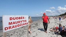 Įspėjamieji ženklai pajūryje 