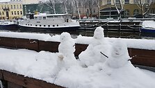Žiemi&scaron;kai padabinta Klaipėda