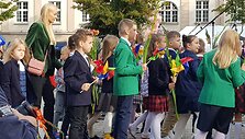 Rugsėjo 1-osios &scaron;ventė Klaipėdoje: pirmoji pamoka miesto aik&scaron;tėje