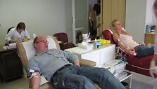 Per mėnesį Klaipėdoje neatlygintinai kraujo duoda apie 300 donorų.