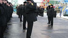&Scaron;ventinė vadų apsikeitimo ceremonija.