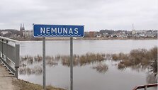 Patvinęs Nemunas.