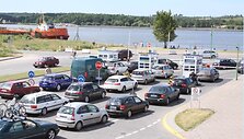 Automobilių eilės.
