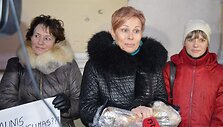 Socialinių įstaigų darbuotojai merui atne&scaron;ė kaulą.