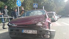 Moterų avarija Kaune