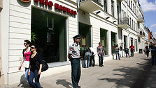 Protesto akcijos akimirka