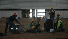 Anot V.Buliko (nuotraukoje stovi), klipo herojai didžiąją filmavimo dalį tiesiog improvizavo.