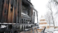 Pirmieji į gaisro vietą atvyko Utenos rajono ugniagesiai