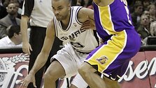 &bdquo;Lakers&ldquo; ir &bdquo;Spurs&ldquo; krep&scaron;ininkų dvikova 