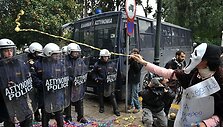 Masiniai protestai Graikijoje