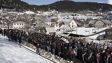 Su N.Kumarita&scaron;viliu atsisveikinti atėjo visas miestelis ir Gruzijos prezidentas M.Saaka&scaron;vilis