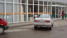 Pažeidimas užfiksuotas Marijampolėje (prie &bdquo;Norfos&ldquo; parduotuvės)