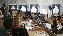 Kirgizijos sostinėje tvyro chaosas