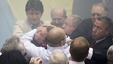 Ukrainos parlamento posėdis