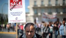 Graikijoje vyksta protestai