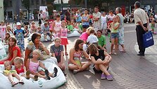 Lankytojai domėjosi pateikiama informacija apie nykstančią gamtos įvairovę ir klimato kaitą
