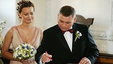 Foto naujienai: Kęstutis Jak&scaron;tas ir Viktorija Streiča - &Scaron;v. Joninių vestuvės
