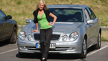 Foto naujienai: Apiplė&scaron;tas Ingridos Martinkėnaitės automobilis!