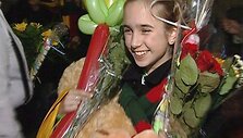 Foto naujienai: Vaikų Eurovizijos bronzininkės E. Jurgaitytės tėvas &bdquo;dėkoja&ldquo; Kultūros ministerijai
