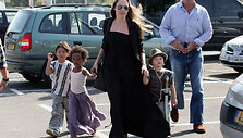 Foto naujienai: Angelina Jolie  ir Bradas Pittas: priklausomybė nuo vaikų